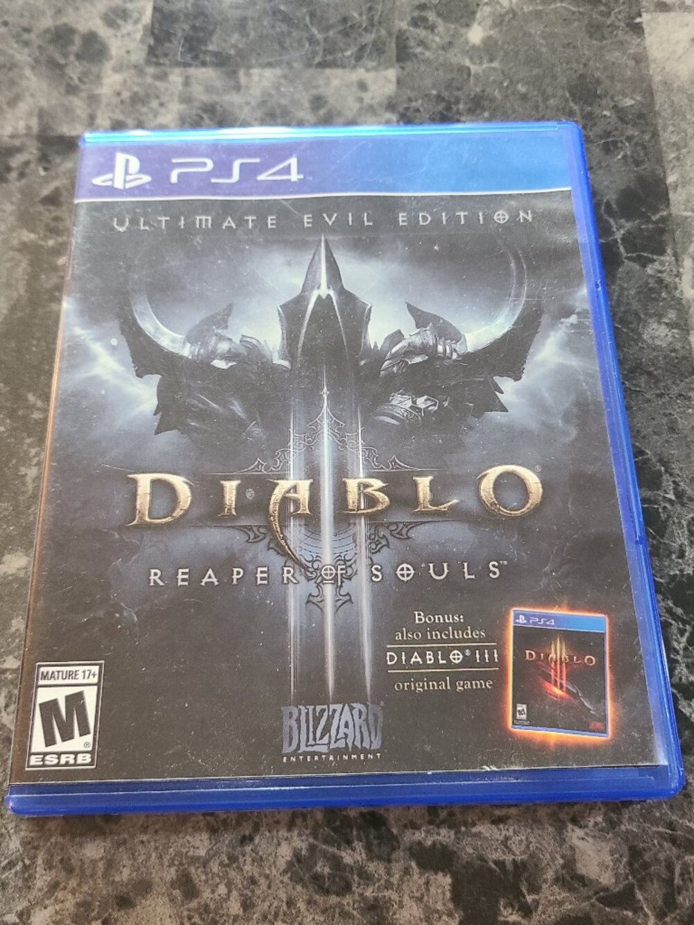 PS4 Diablo Lii 3 reaper of Souls Ultimate Evil Edition
